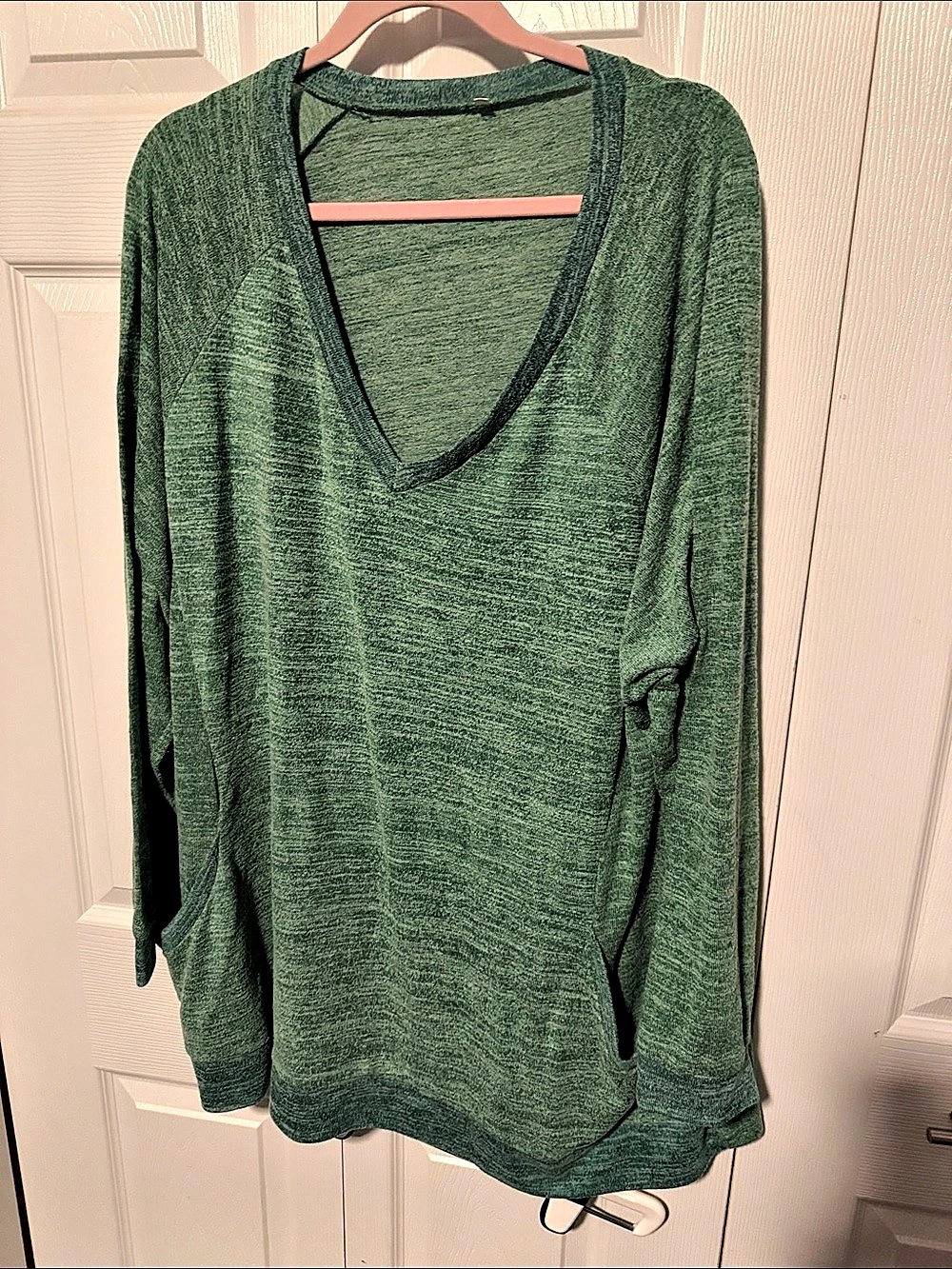 Long Sleeve Green Tunic Size 26W